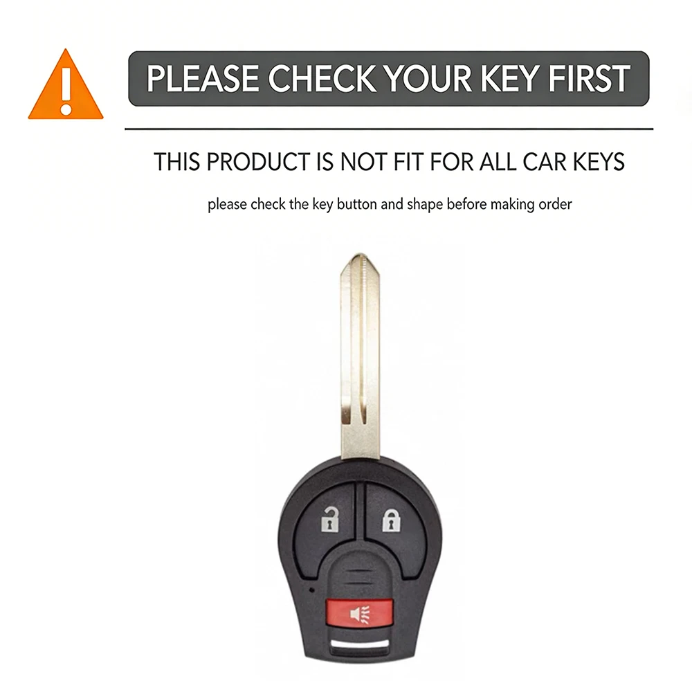 Silicone Car Key Case Cover Shell Fob For Nissan Rogue Maxima Terrano Cube Pathfinder Altima Sentra Juke Micra Qashqai March
