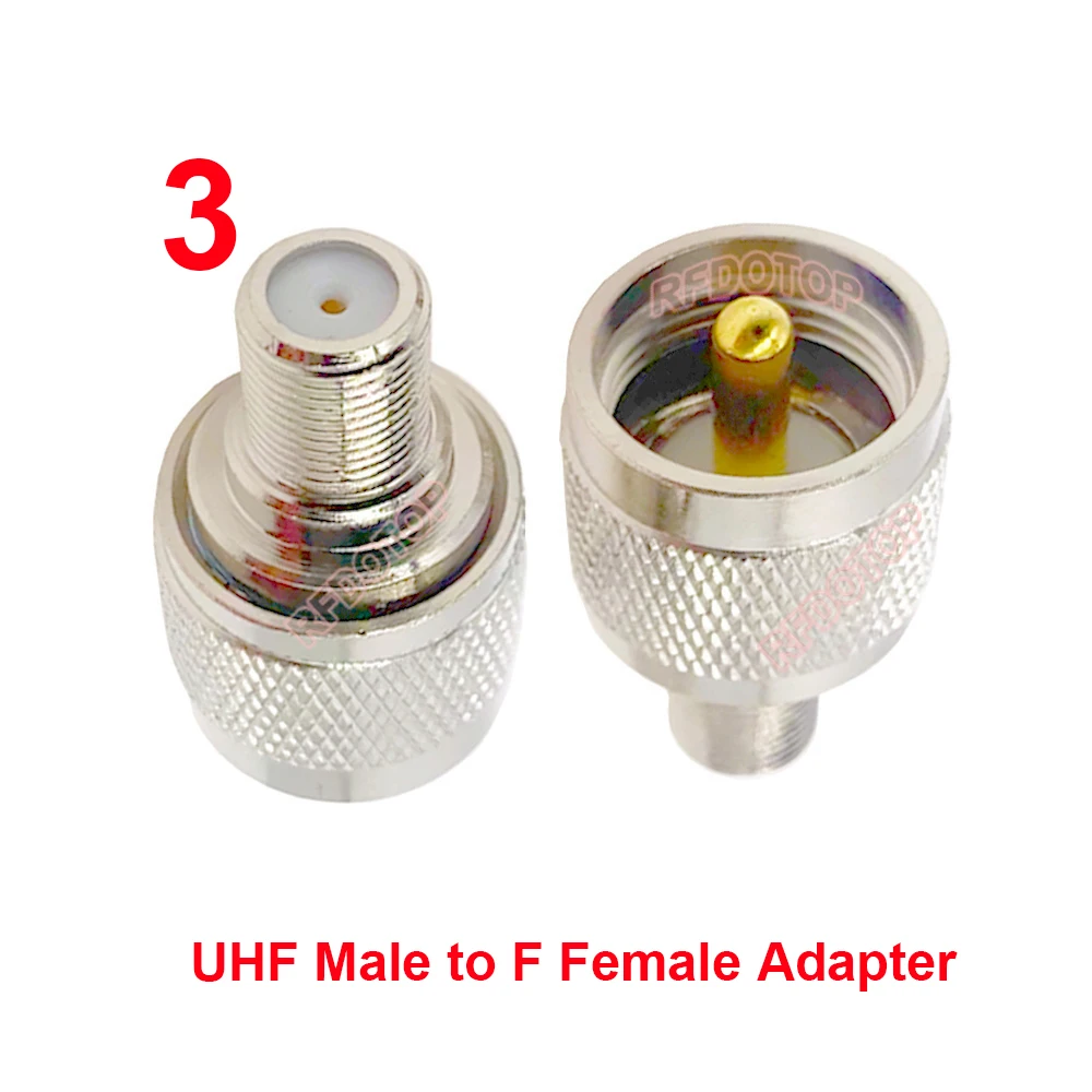 1 SZTUK UHF SO239 PL259 Conector SL16 UHF SO-239 PL-259 Male Female to SMA/ Q9 BNC/ L16 N/ TNC/ F/ FME Plug to Jack 90 Adapter koncentryczny