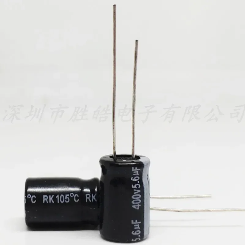 

(5PCS/50PCS) 400V5.6uF Series 12.5x20mm 400V5.6uF Aluminum Electrolytic Capacitor High Quality