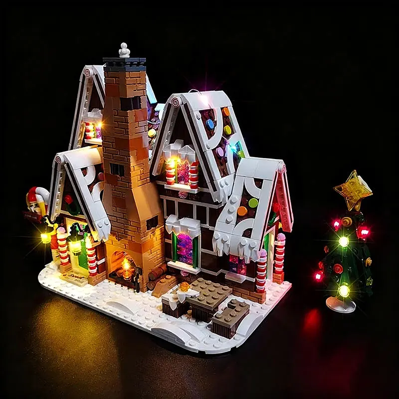 مجموعة إضاءة LED LYBMTWF متوافقة مع منزل خبز الزنجبيل لعيد الميلاد Lego 10267 (لا تشمل طوب البناء) #2