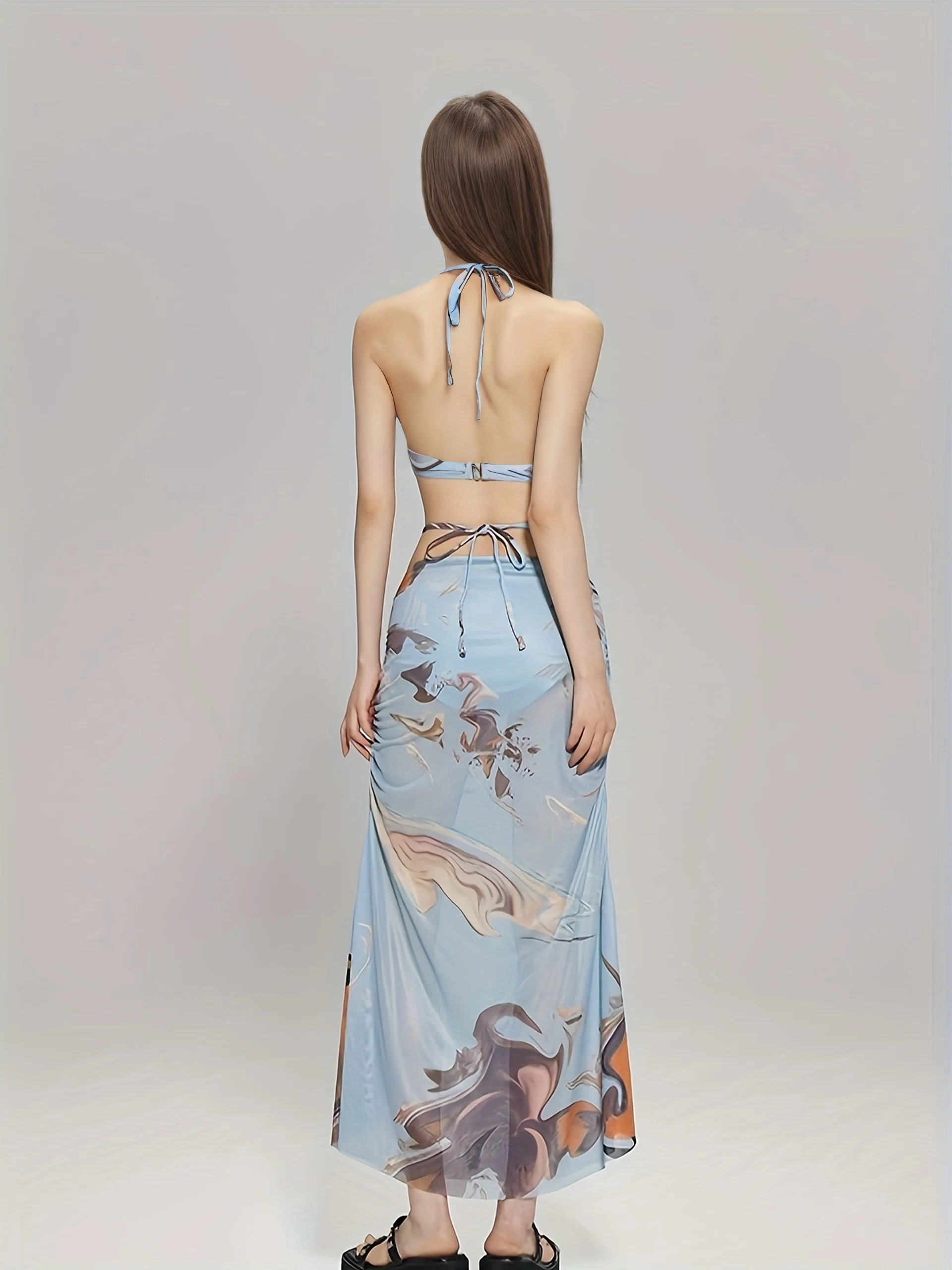 57.09in Slim Body Anime Doll, Flat Chest Lifelike TPE Figure, Realistic Skin, Movable Skeleton, Sexy and Elegant Shape