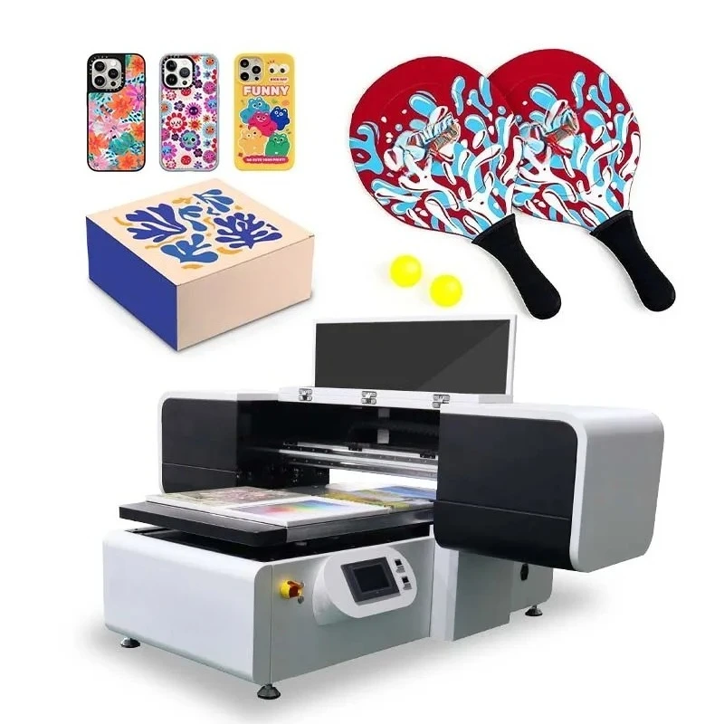 6090 A1 UV Flatbed Printer 6/10 Color  RICOH GEN5 GEN6 High Droplet Uv Inkjet Printer