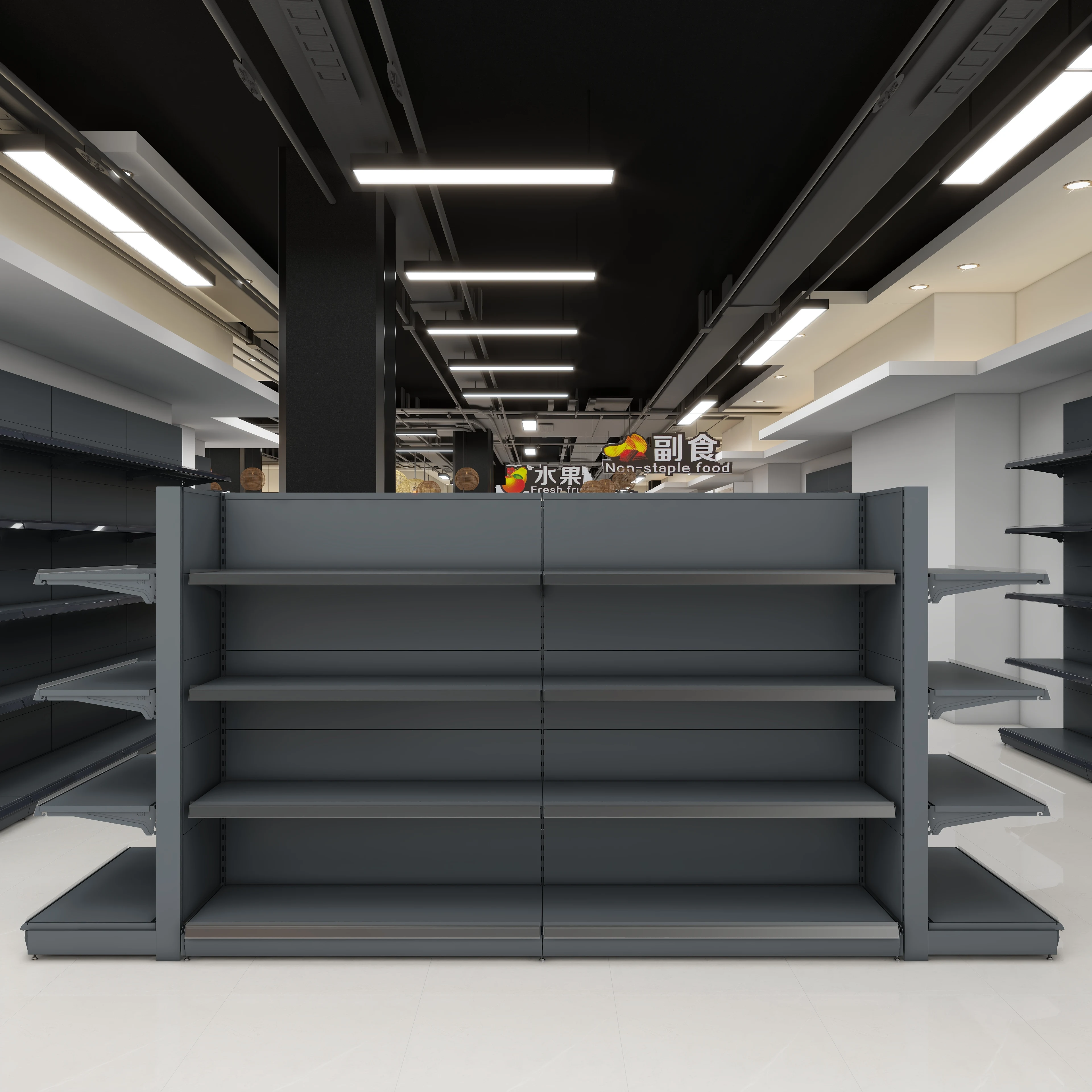 Convenience Store Shelves, Supermarket Shelves, Display Shelves, All Iron Shelves Custom Size
