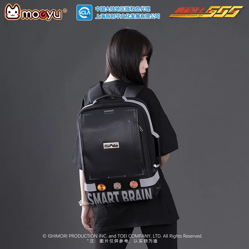 Moeyu Anime KAMEN RIDER SMART BRAIN555 Backpack Bag Men Women Back Pack Notebook Laptop Bag School Bags Travel Casual bag