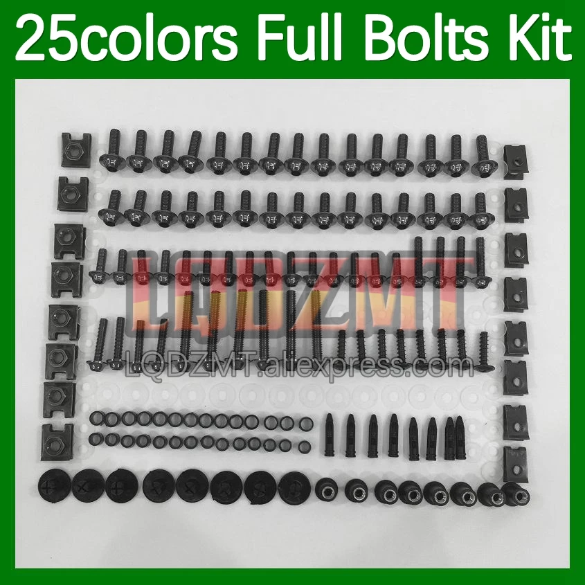 268pcs Body Bolt Full Screws Kit For DUCATI Street Fighter Panigale V 4 V4 S R V4S V4R 18 19 2018 2019 Fairing Bolts screw Nut