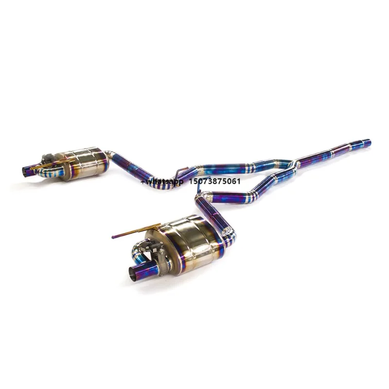 

Catback Muffler for Mustang 2.3T 2015-2024 Tuning Titanium Pipe Muffler Exhaust System Sport Car Escape