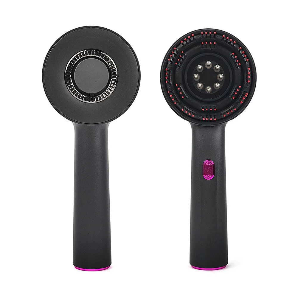

Waterproof Automatic Hair Scalp Massager Brush Electric Head Spa Red Light Therapy Silicone Scalp Massager Hair Oil Applicator