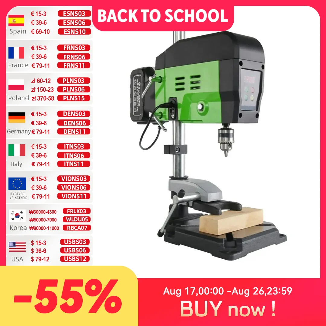 #16 Low Cost Drill Presses That Work