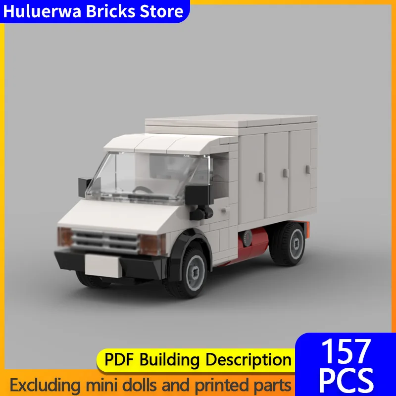 

Speed Racing Car Model MOC Building Bricks Light Commercial Vehicle Modular Technology Gifts Holiday Assemble Children Toys Suit