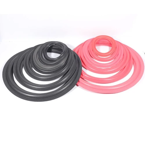 Imagen 2 del producto Anillos de espuma para altavoz, reparación de 4/5/6, 5/8/10/12 pulgadas, suspensión envolvente, anillo plegable de gama completa, reemplazo de altavoz Woofer, 1 unidad