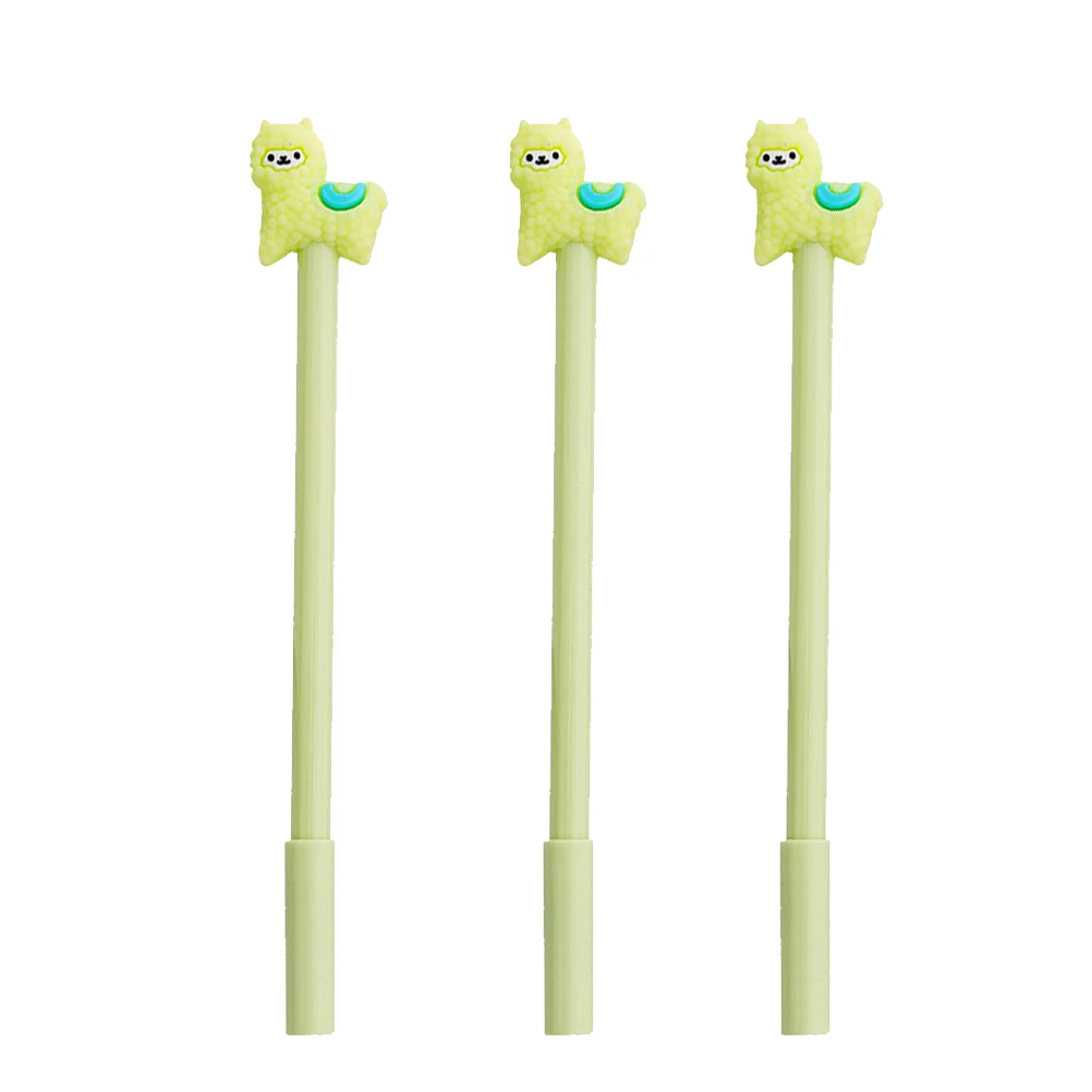 

gel pen writting pen cartoon gel pen alpaca gel pen students gel pen alpaca students pen