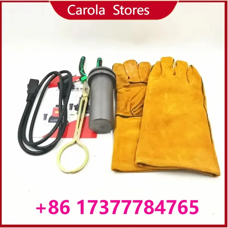 Jewelry Melting Furnace 2 KG, Aluminum, Copper, Gold Metal Casting Furnace, Spot Welding Tool