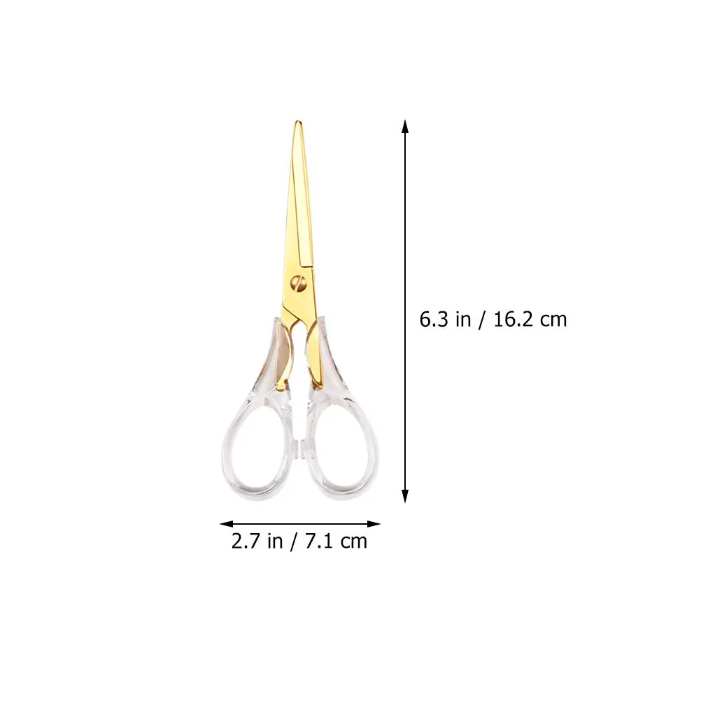 1pc Stainless Steel Scissor Multifunctional Sewing Tool For Craft Thread Cutting Yarn Shears Tailor Embroidery Office Scissor