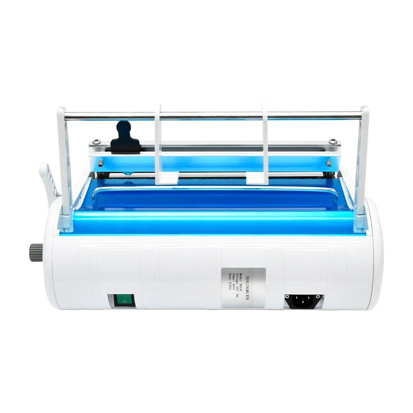 SEAL80-2 Nha Khoa Kín Máy Tiệt Trùng Bao Bì Túi Máy Khử Trùng Máy Hàn Miệng Túi Có Chân Đế AC220V 50Hz 500W 0-250Mm