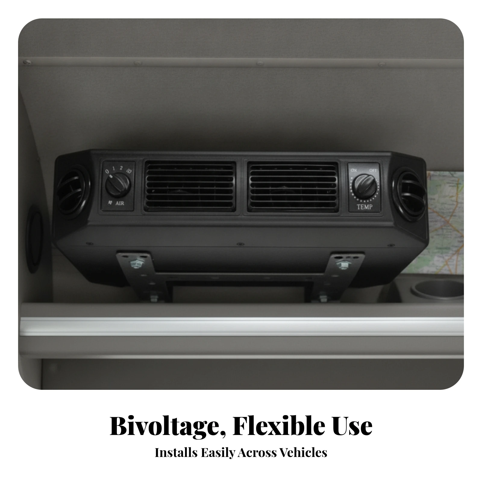 Vehicle Component Heating Cooling Evaporator Wired Body Car Air Conditioning Evaporator Assembly Vent Grilles Rectangular view 5