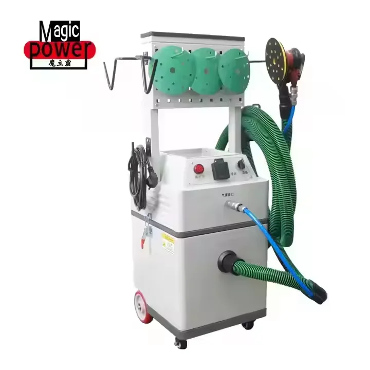 Dust-free Dry Sanding Machine with Vacuum System for Car Repair Vehicle Dust Water Collector