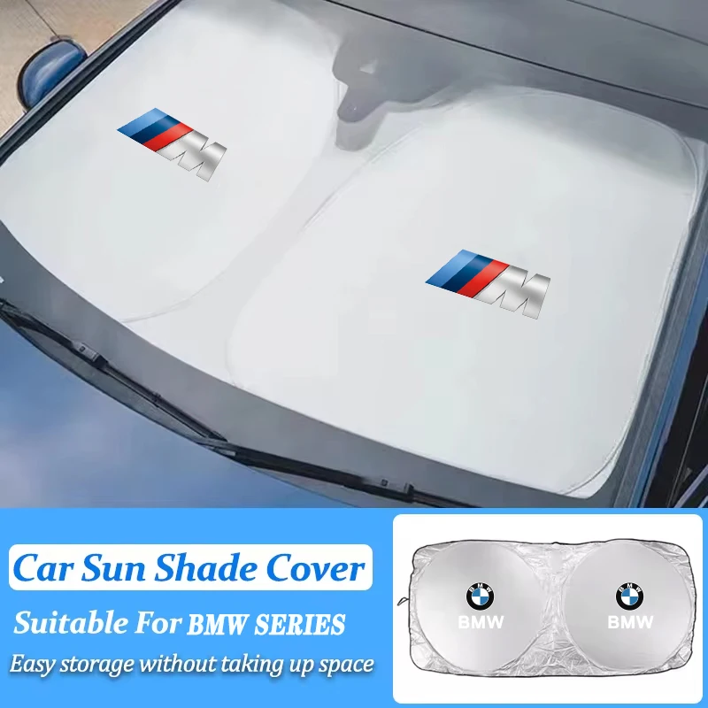 Car Windshield Sun Shade Visor UV Protection Shield For BMW X1 X2 X3 X5 X4 X6 X7 G30 G20 G32 G11 G12 F40 F30 F20 F10 F34 G01 G02