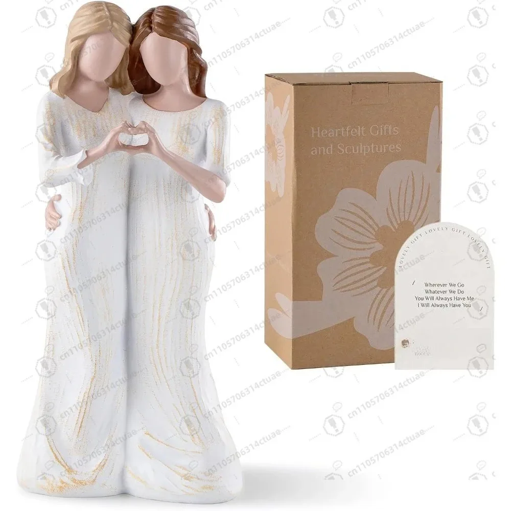 

Sisters gifts from sister-Sister Figurines - Friendship Christmas Thanksgiving Gift for Sisters Best Friends Women