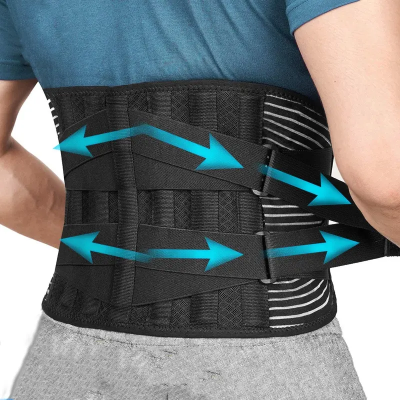 Back Brace for Lower Back Pain, Immediate Pain Relief from Sciatica,Scoliosis, Breathable Decompression Lumbar Support Belt