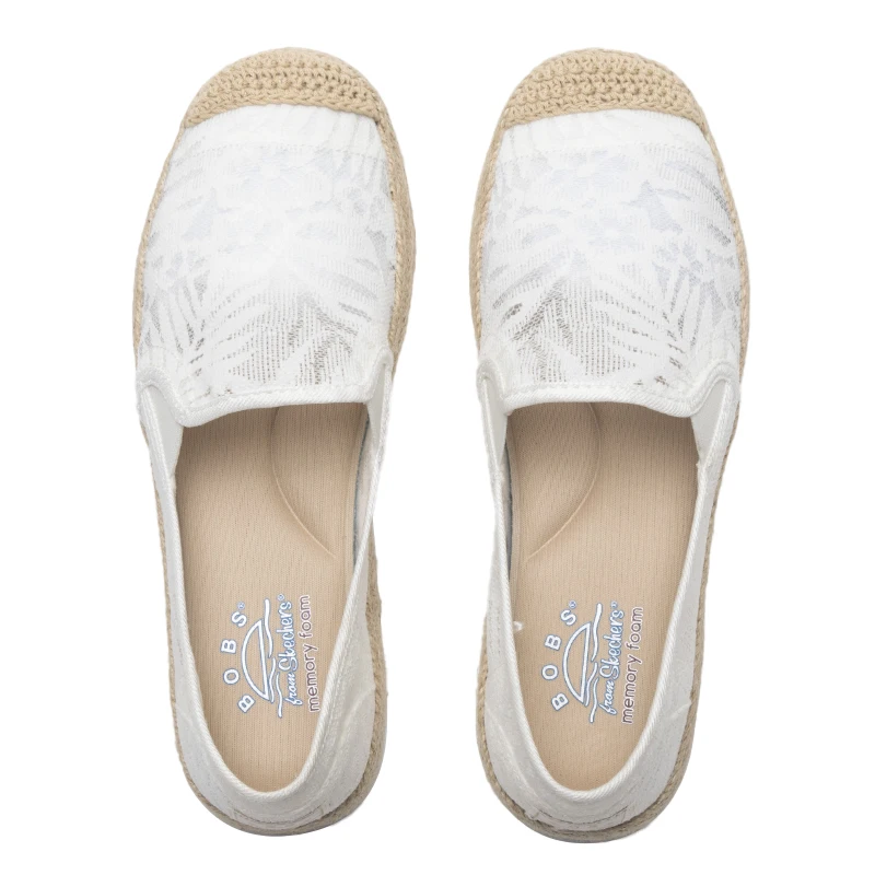 

Skechers Women's Shoes Mesh Fisherman Shoes Breathable Comfortable Casual Shoes Walking Shoes Slip-On Mom Shoes Single Shoes 113025-Wht