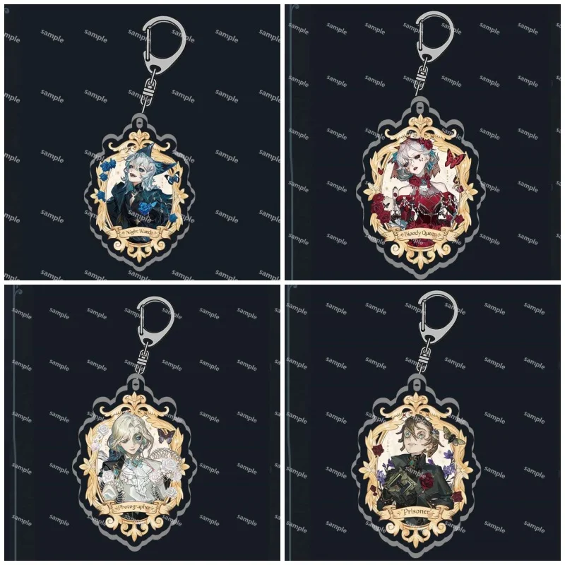 Identity Ⅴ Anime Figures Joseph Desaulniers Ithaqua Mary Cosplay Acrylic Keychains New Style Bag Exquisite Decor Pendant 6CM
