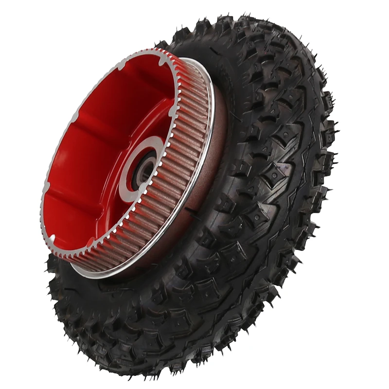 200X50 8-inch electric skateboard with gear wheel, power belt wheel, inflatable wheel modification accessories rubber tire
