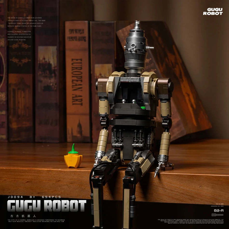 

MOC Black IG Assassin Robot Building Blocks L For Adults Action Figure Assembly Decorations Bricks Toys for Kids Christmas Gifts