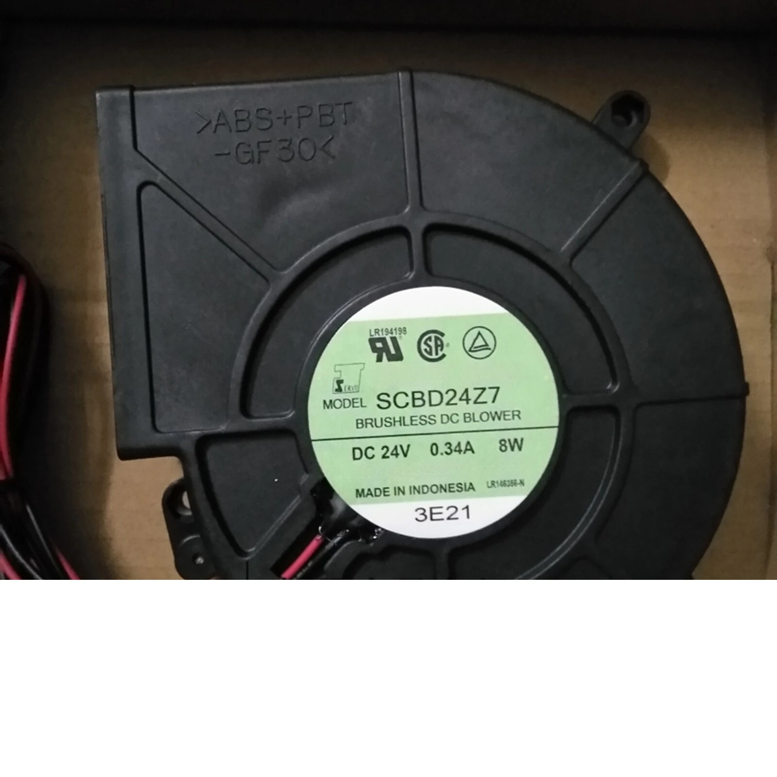 

Новый охлаждающий вентилятор для SERVO SCBD24Z7 12032 24 В 0,34 А 8 Вт # QW