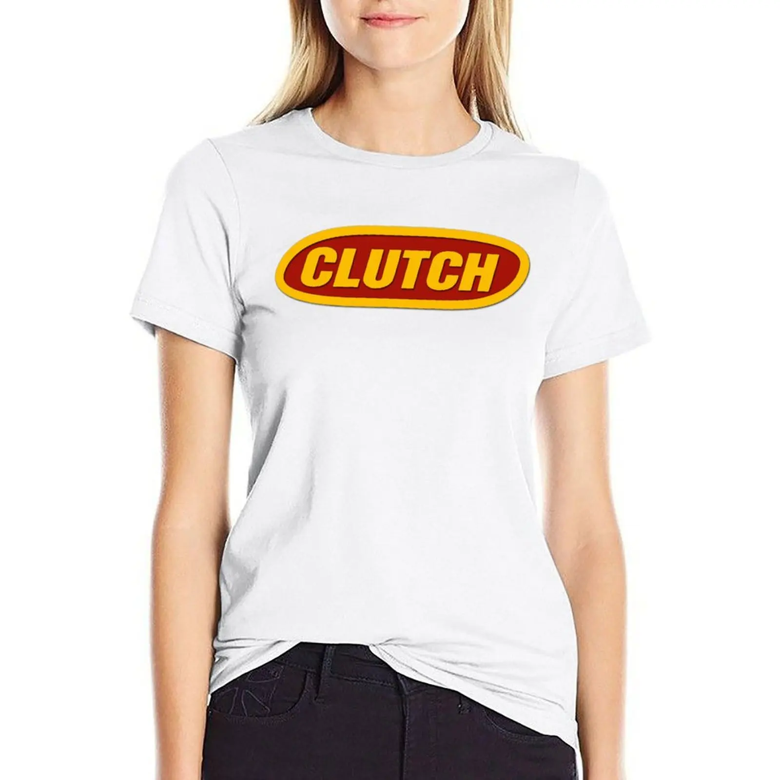 

Clutch Classic T-shirt vintage clothes plus size tops female Women clothes