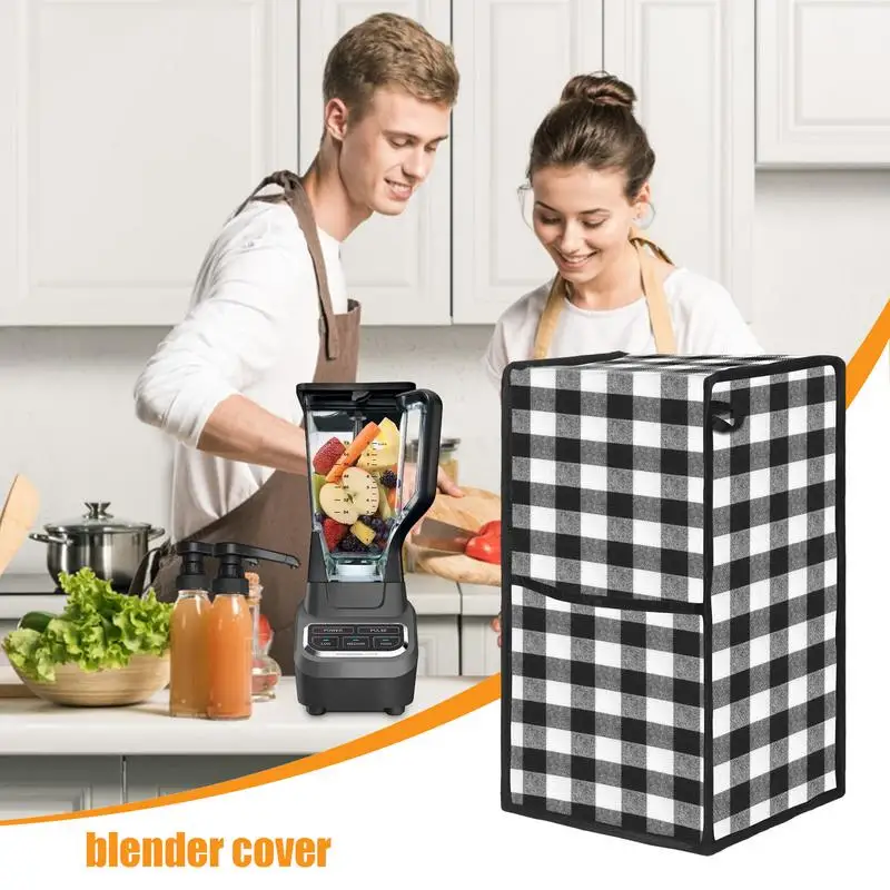 Blender Protector Anti-Stain Cover For Kitchen Blender Protection With Accessory Pocket Kitchen Blender Storage Protects Against