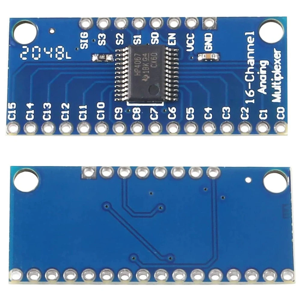 Muxアナログブレイクアウトボードモジュール、デジタルマルチプレクサ、16チャネル、cmos精度、arduおよびino diy、cd74hc4067、12個