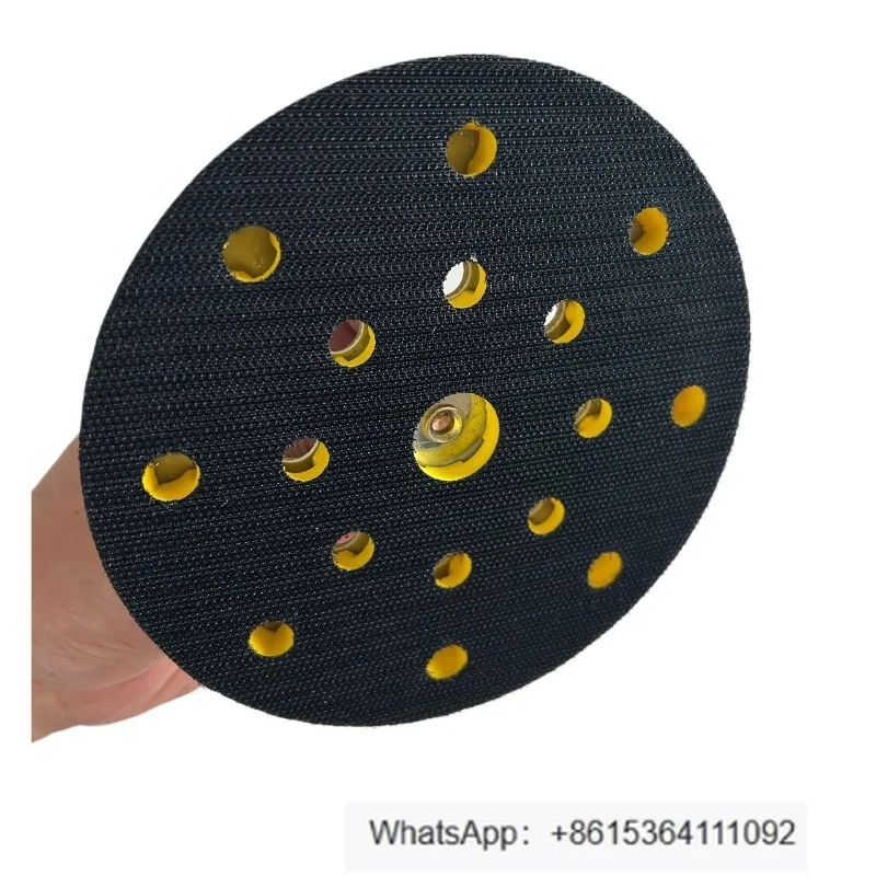 

6 inch 17 holes 15 holes universal pneumatic grinder sandpaper grinder air grinder self-suction belt dust collection tube