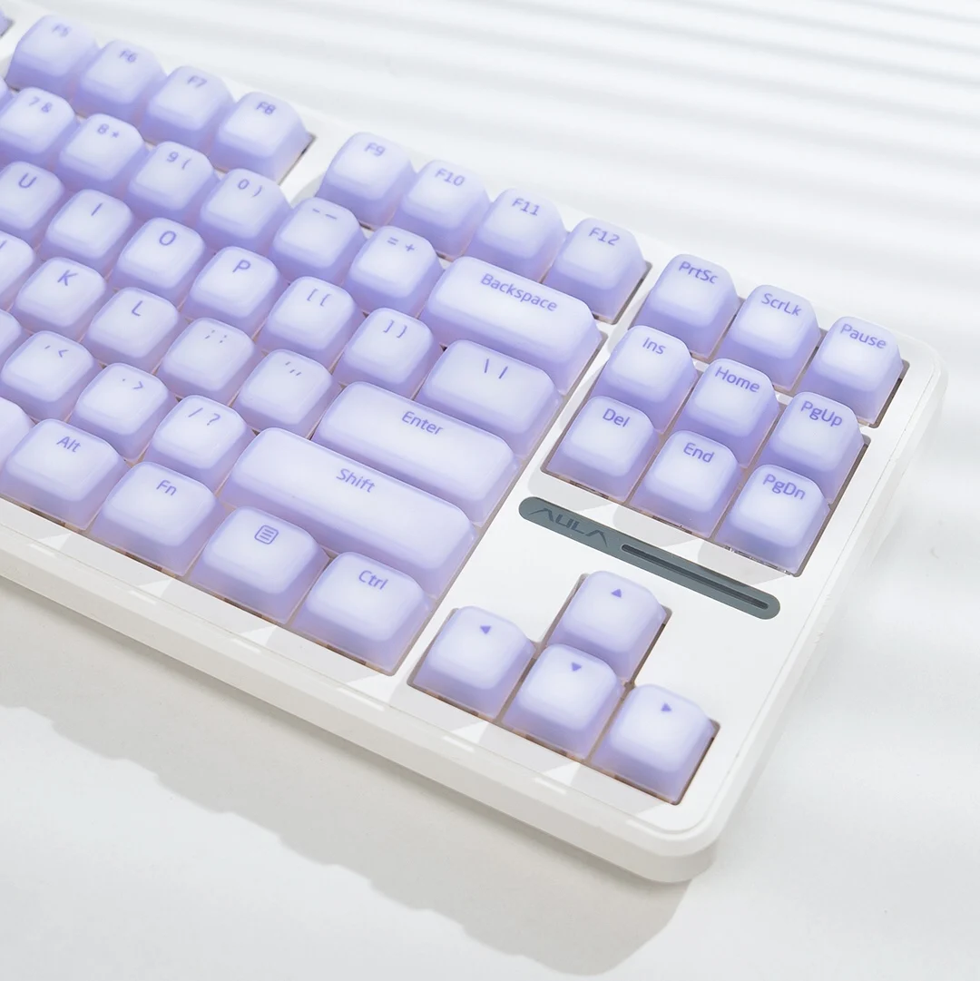 Naji keycap silicone material light-transmitting adaptation tarantula f87Pro