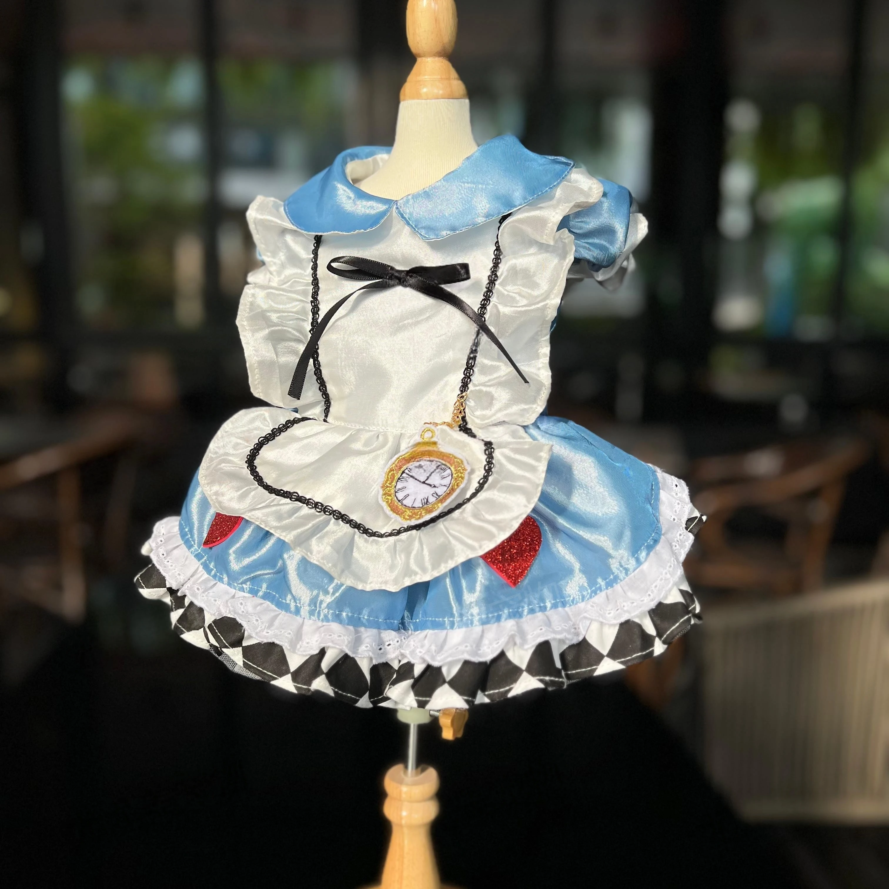 Luxury Original Customized Alice Dog Wedding Party Suit Dress Suitable Take Photos or The Party For Cats And Dogs