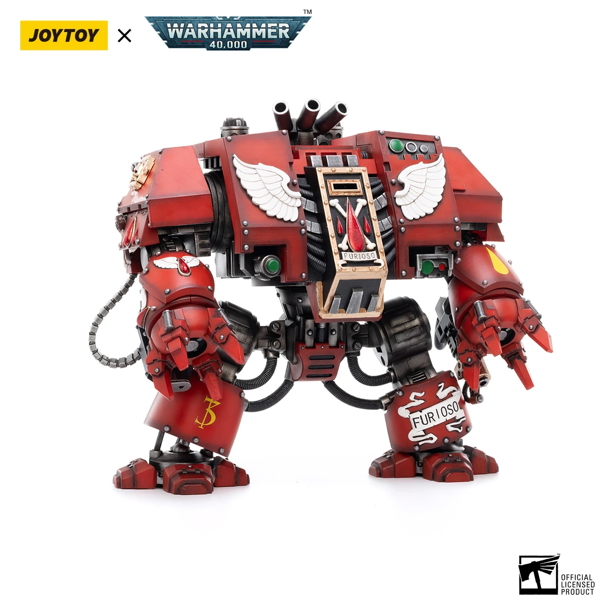 [Pre-order] JOYTOY 1/18 Warhammer 40,000 Action Figure Blood Angels Furioso Dreadnought Brother Samel Model Gift Free Shipping