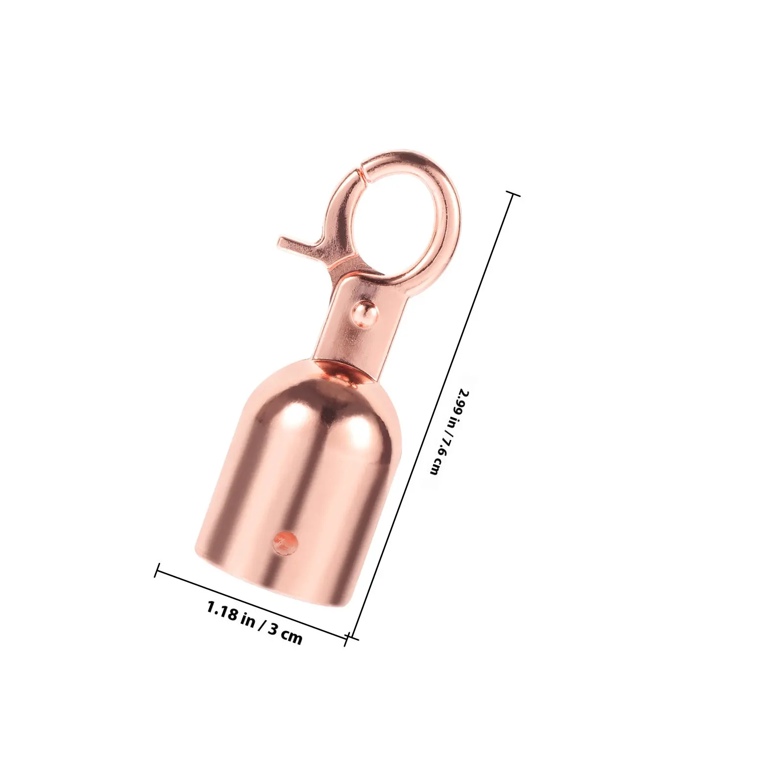2Pcs Stanchion Rope Hook Sleek Stainless Steel Barrier Crowd Control Rope End Cap for Hotels Theaters Weddings Museums