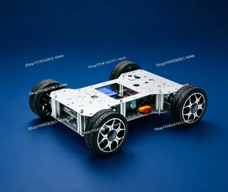 

10kg Load 4WD Robotic Car, Big Ackerman Metal Chassis, GMR/Hall Motor RC Tank for Arduino/Raspberry Pi Kit