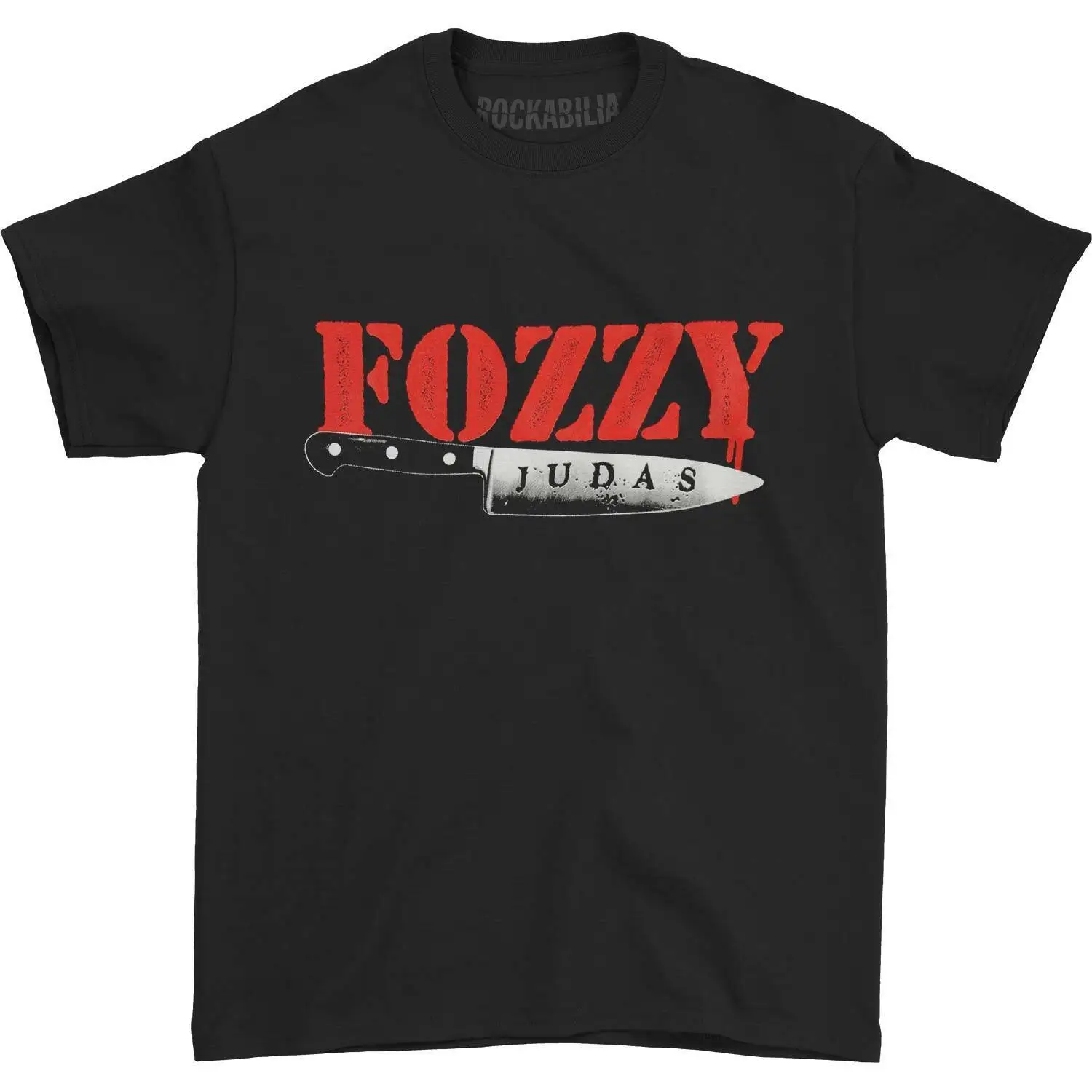 Men'S Fozzy Judas Knife Slim Fit T Shirt Small Black