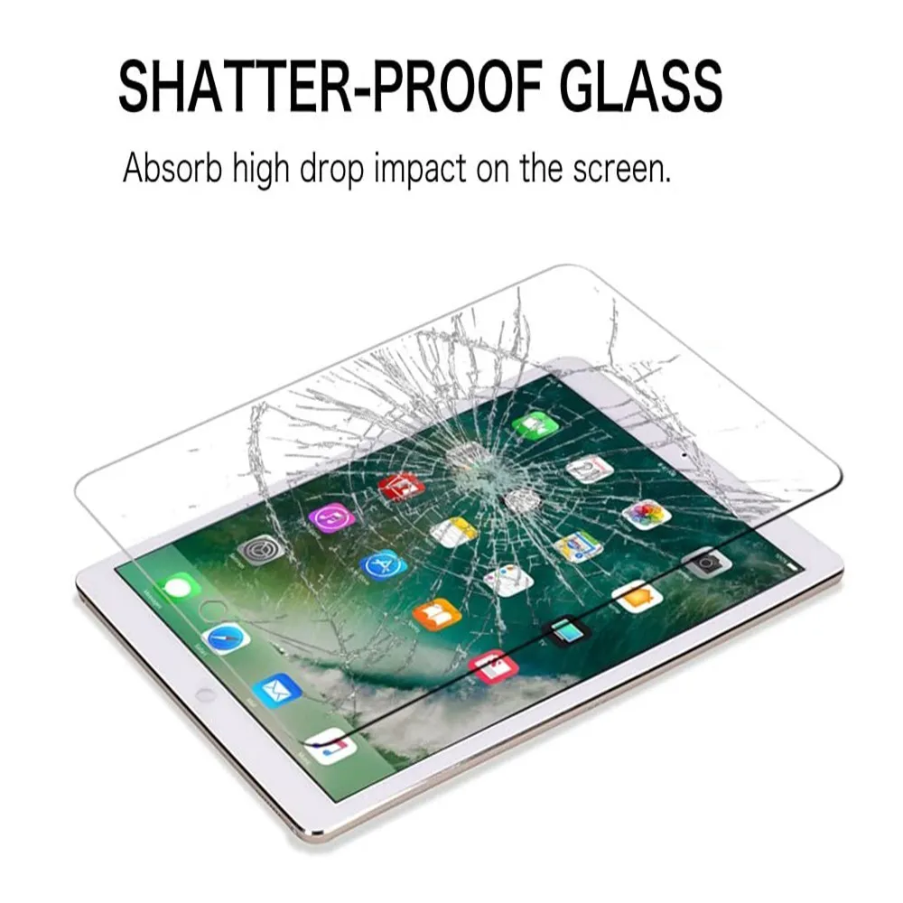 9H Tempered Glass Screen Protector For iPad Pro 12.9 2017 Glass Protector 12.9'' 2015 A1652 A1671 Anti Scratch Protective Film