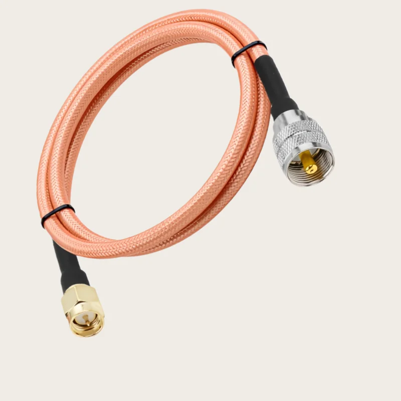 RG400 coaxial cable SO239 PL259 UHF Male to SMA Male Female adapter Low Loss 50 Ohm RF Coaxial Cable