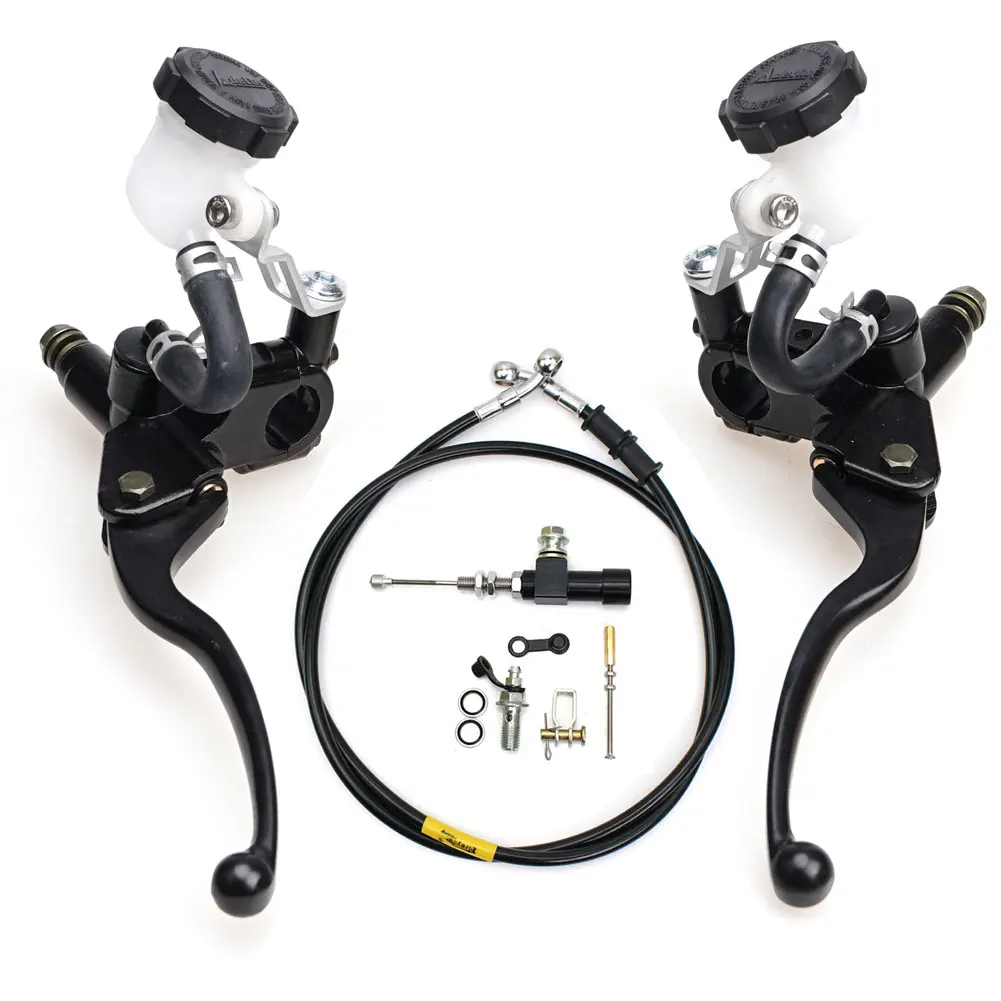 Universal 22mm 7/8\'\' Motorcycle Hydraulic Brake Clutch Brake Pump Master Cylinder Oil Pipe For Dirt Bike Sport Bike Motocross