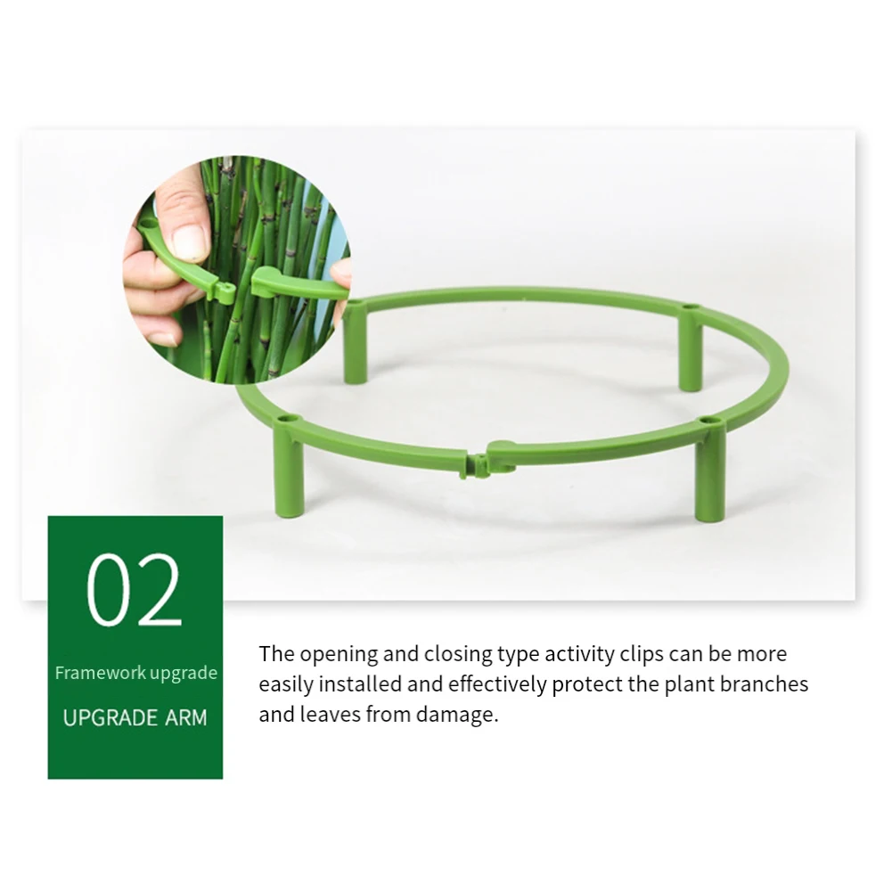 Garden Plant Protector Cage with Fiber Tube and Plastic Parts Designed for Effective Protection from Wind Birds and Insects