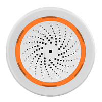 Smart Alarm Siren Tuya Zigbee Siren Sound Light Alarm 90dB Sound Light Sensor App Remote Control Home Security Protection System