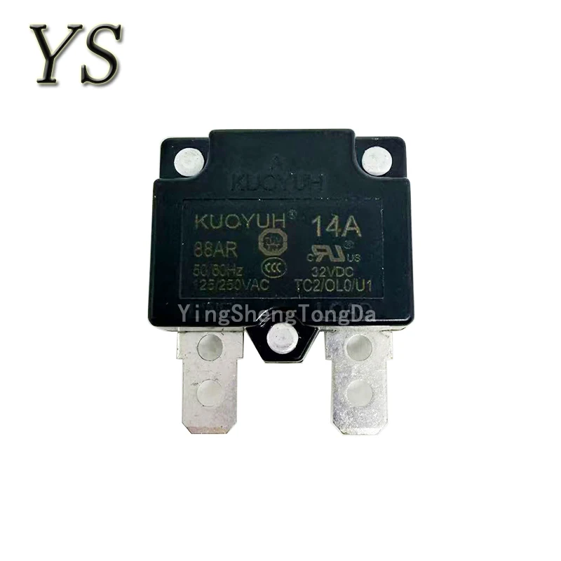 1PCS DIY Automatic Reset Relay Fuse Therma Switch Circuit Breaker Current Overload Protector 88AR 3A 4A 5A 6A 8A 12A 15A 20A 25A