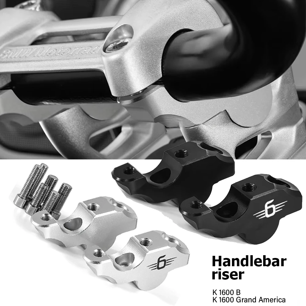 

Handlebar Riser For BMW K1600B K 1600 B Grand America Motorcycle Accessories Clamp Increased Back Move Handle Bar 28mm