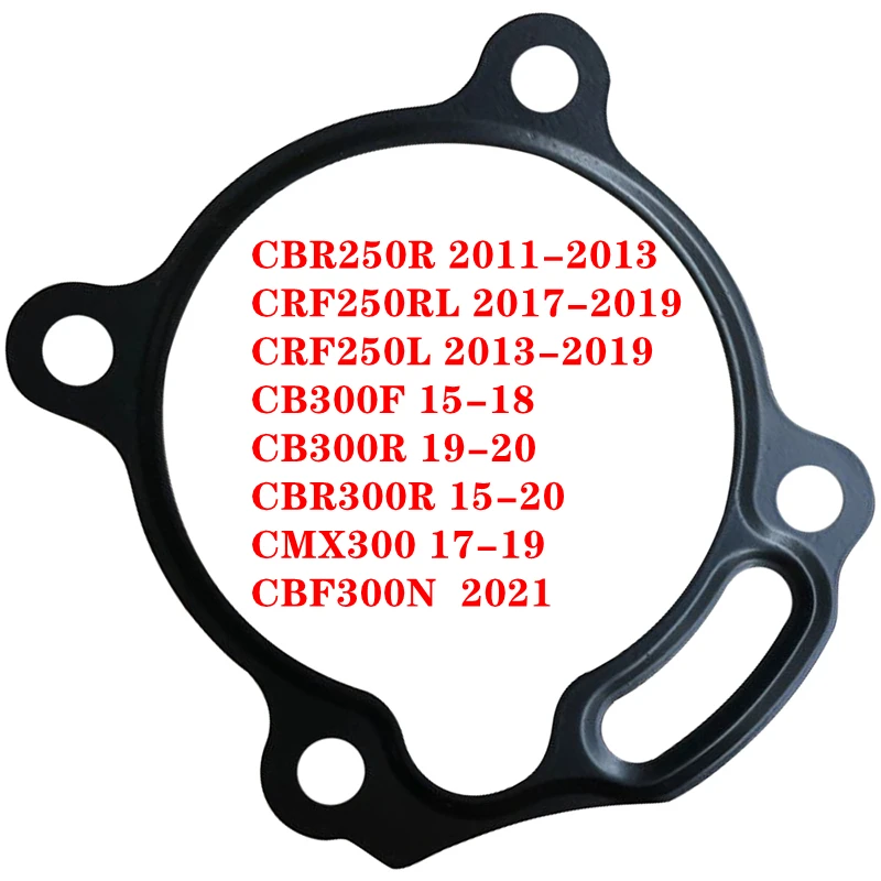 

Motorcycle Engine Crankcase Cover Oil Filter Gasket Seal For Honda CB300R 19-20 CBR300R 15-20 CMX300 17-19 CBF300N 2021