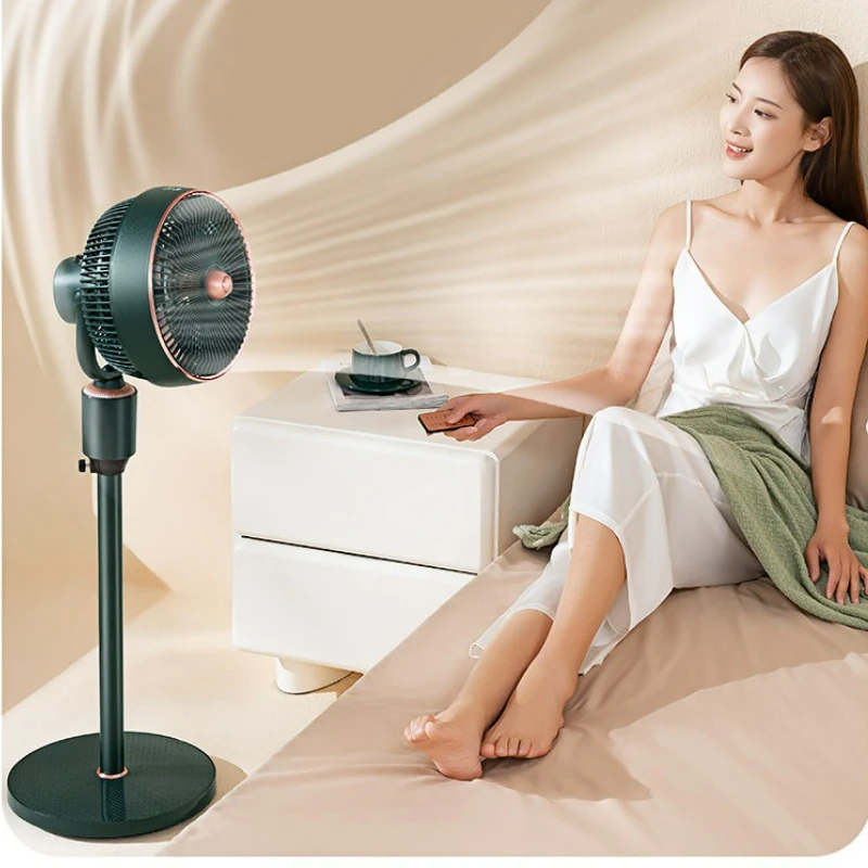 

Aromatherapy Box Design Air Circulation Fan Household Silent Remote Control Electric Fans Intelligent Shaking Head Floor Fan