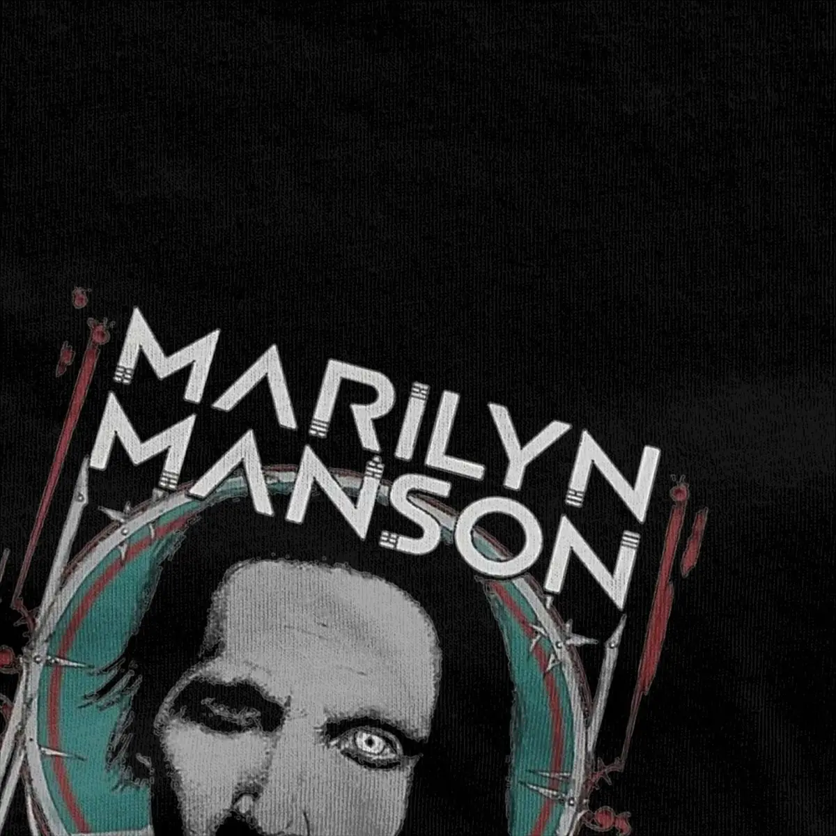 Men Women\'s Marilyn Manson Singer Shirt Merch Crazy Cotton T Shirts Tee Clothing Gift Idea