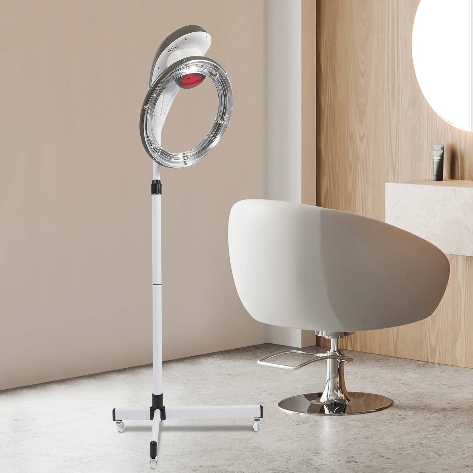 Document Professionnel pour les Cheveux, Four Traitement à l'Huile, Rotation à 360 °, Soins Capillaires, Température Réglable, 950W, Écran pour Salons de miles