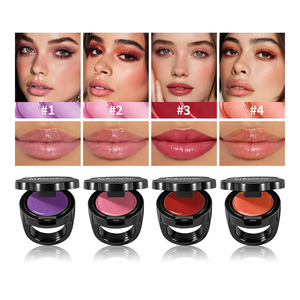 حلقة-أحمر شفاه للشفاه الخد نمط مجوهرات التجميل ماكياج طويل الأمد ترطيب تغذي 2026 موضة مستحضرات التجميل اكسسوارات #3